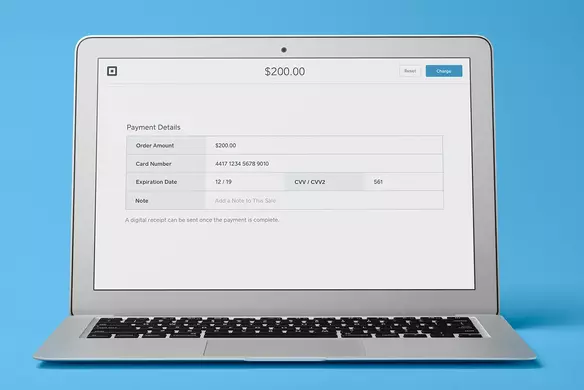 Accept Payments from Your Web Browser with Square Virtual Terminal