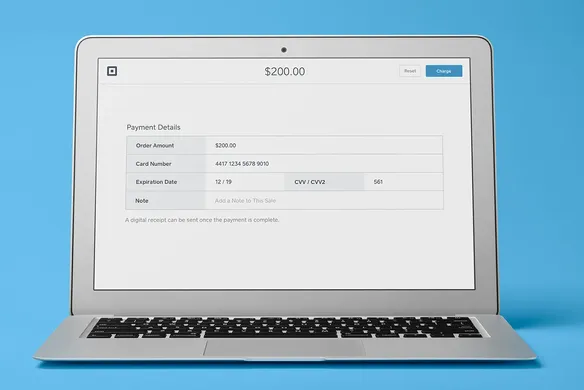 Accept Payments from Your Web Browser with Square Virtual Terminal