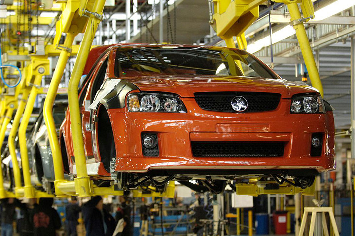 GM to Shutter Holden Division in Australia