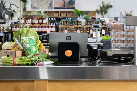 Behind The Counter At Wholefood Merchants