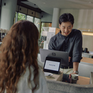 Behind the Counter at Haven Coffee