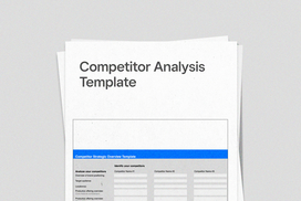 Competitor Analysis Template