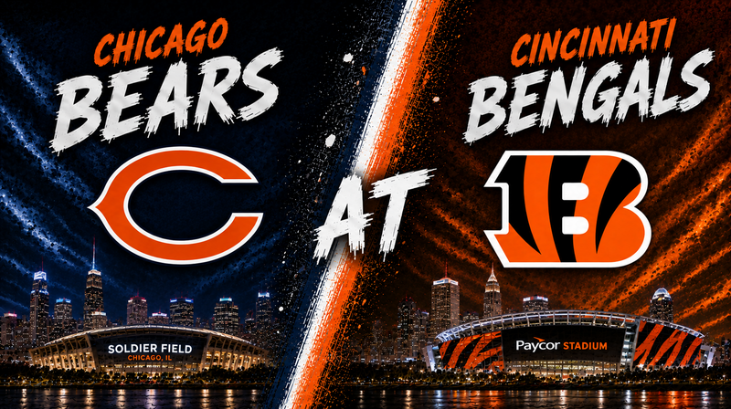 Chicago Bears vs. Cincinnati Bengals – Where to Watch, Streaming, Channels & Preview