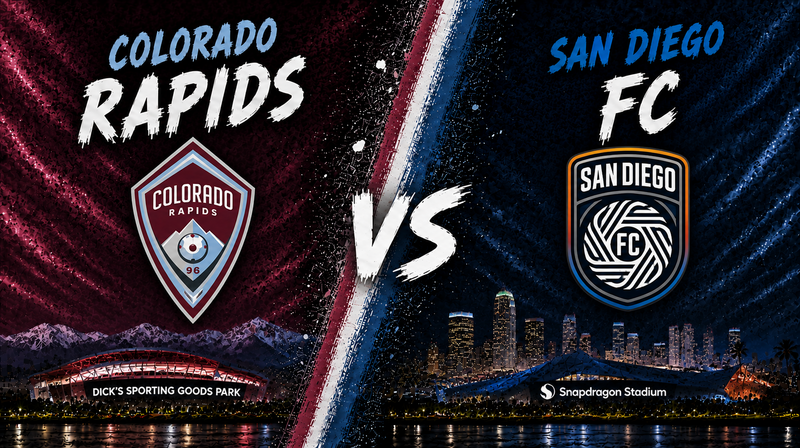 Colorado Rapids vs. San Diego FC – Where to Watch, Streaming, Channels & Preview