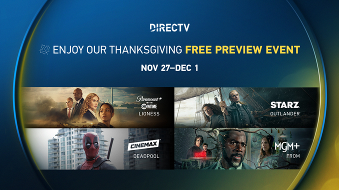 DIRECTV Thanksgiving Free Preview Event