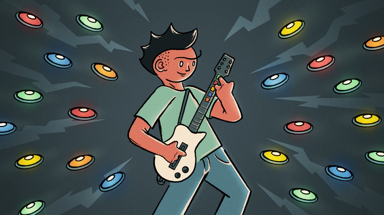 The Rise of Guitar Hero, Rock Band, and Rhythm Gaming