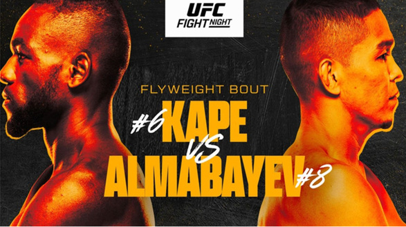 What To Know & How To Watch UFC Fight Night: Kape vs. Almabayev