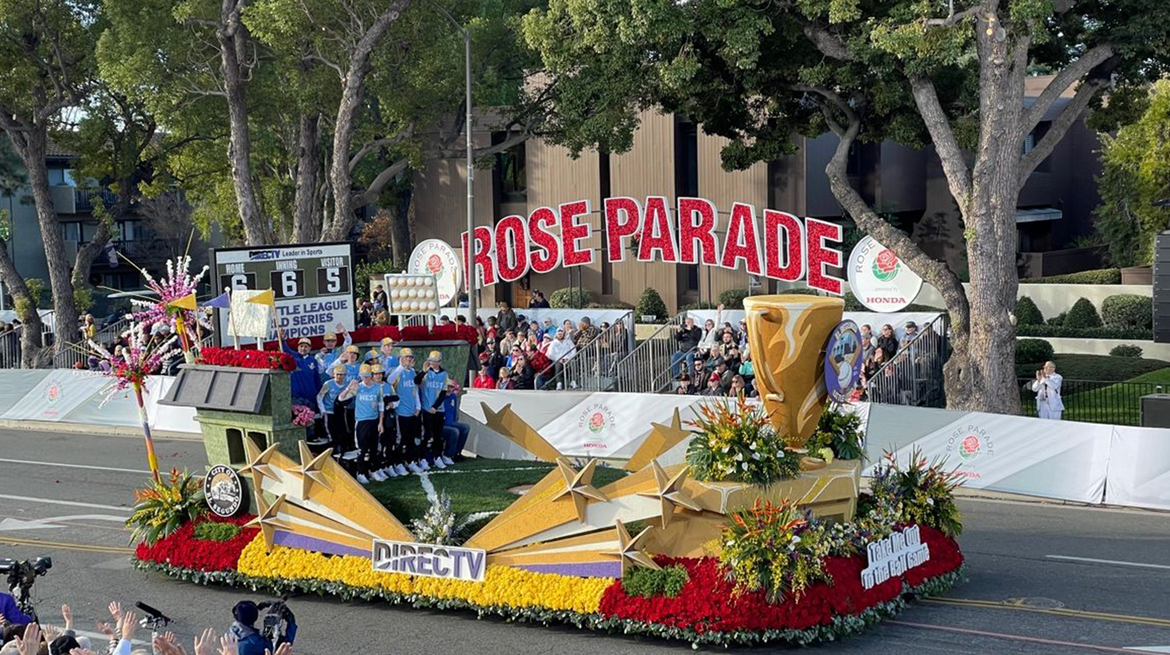 DIRECTV’s Float at the Tournament of Roses’ 135th Rose Parade 2024 Honored Tradition & Sports
