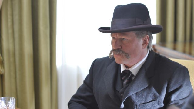 alt="Val Kilmer stars as an older Wyatt Earp in The First Ride of Wyatt Earp, a 2012 Western film"