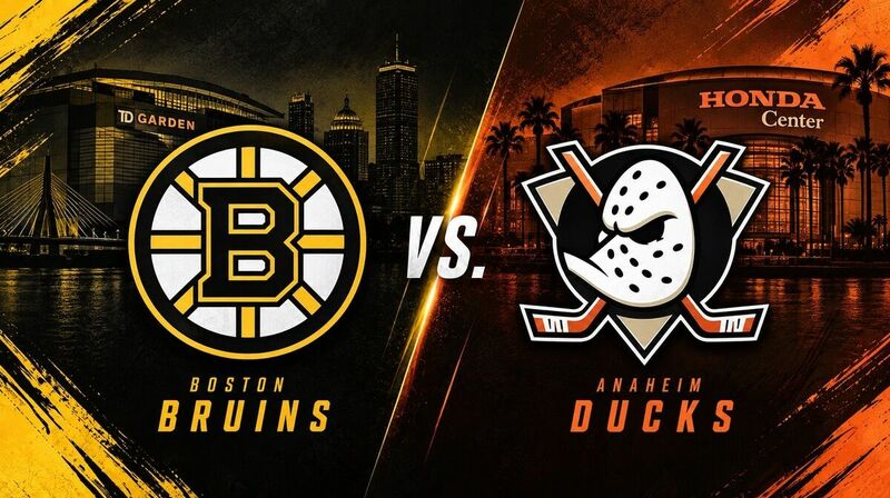 Boston Bruins vs. Anaheim Ducks – Where to Watch, Streaming, Channels & Preview