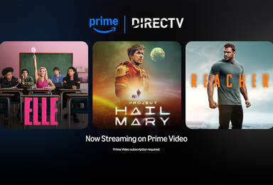 Prime Video with DIRECTV — Access Live Sports, Original Series and Hollywood Hit Movies!