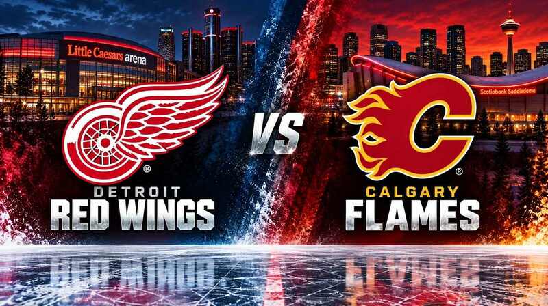 Detroit Red Wings vs. Calgary Flames – Where to Watch, Streaming, Channels & Preview